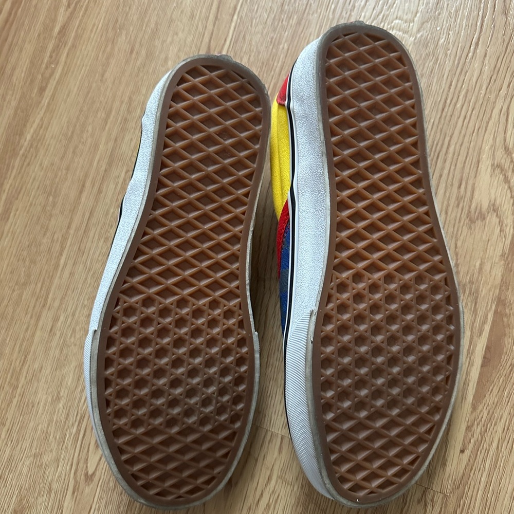 Vans Slip-On Shoes - Blue and Yellow - Picture 4 of 4